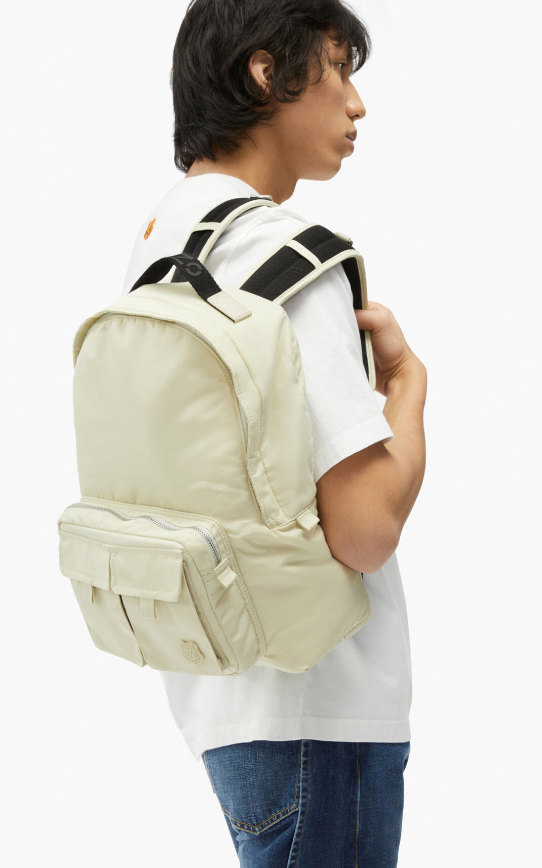 Mochila Kenzo K Konvert foldable Masculino - Branco | 712PTJHGC